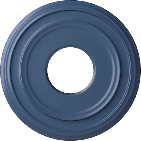 Ekena Millwork Classic Ceiling Medallion (Fits Canopies up to 7 1/4"), 12 3/8"OD x 4"ID x 1 1/8"P, Americana CM12CLAMF